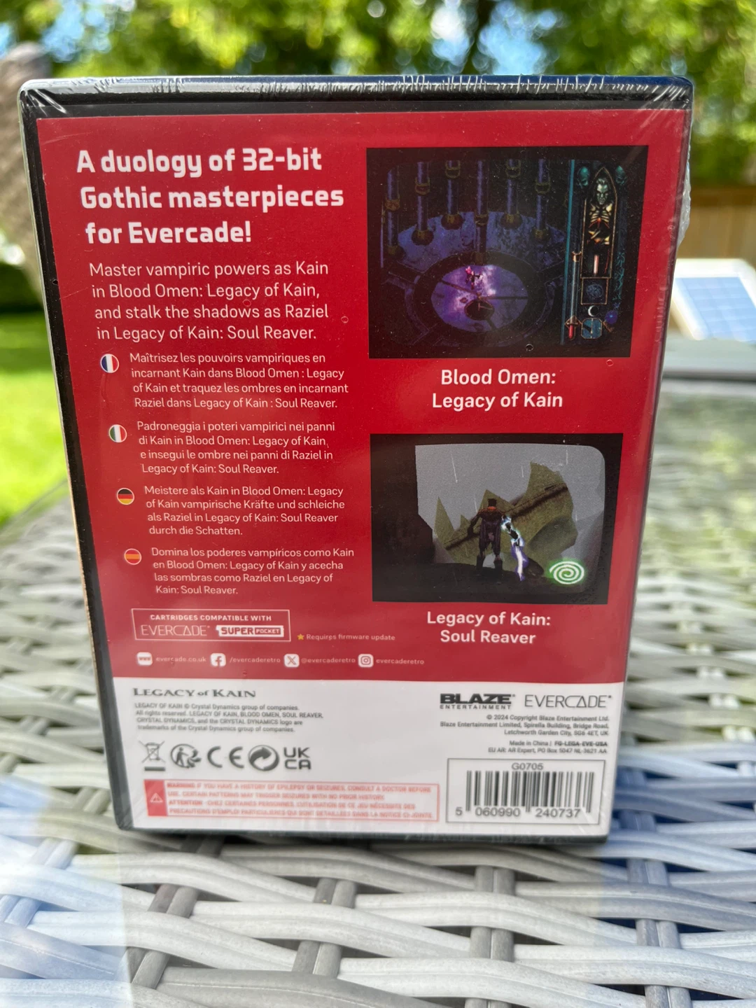 Evercade Legacy of Kain Dual-Game Cartridge - photo 2