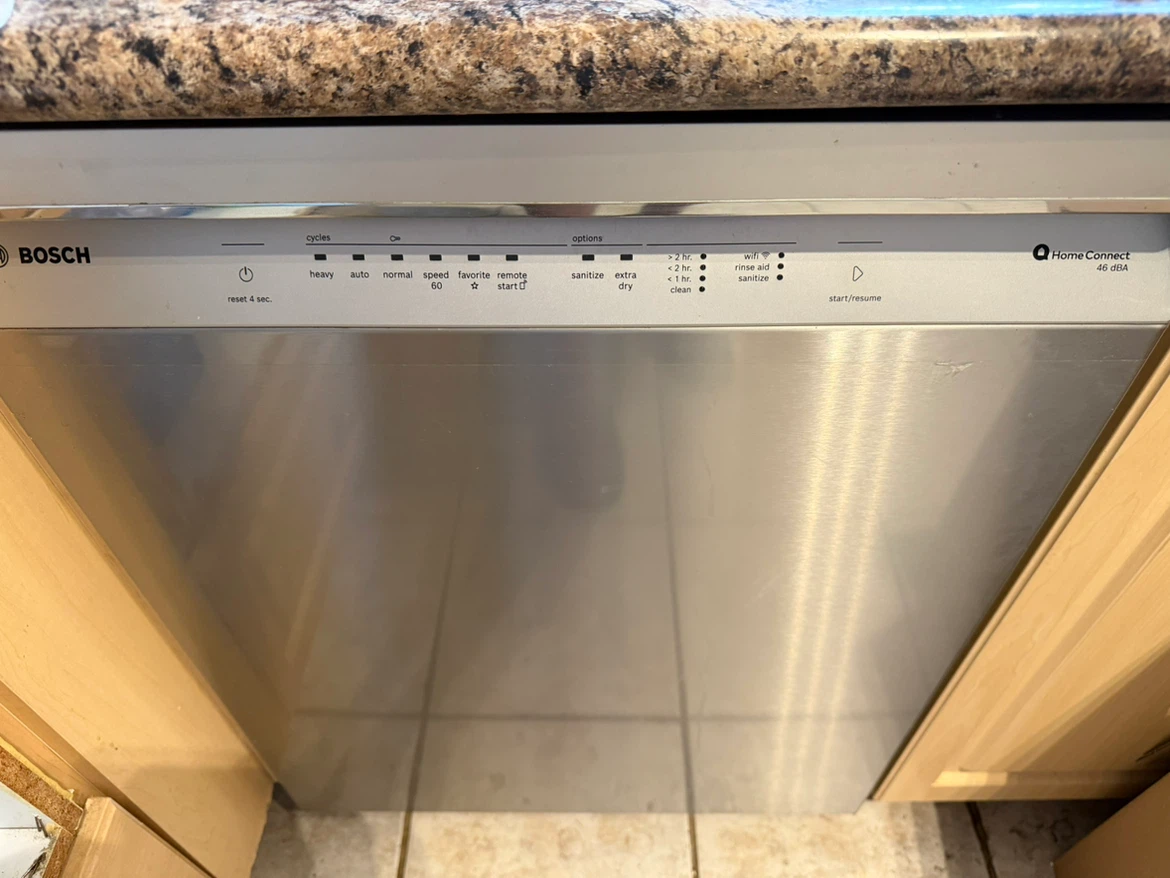 Bosch Stainless Steel Dishwasher - photo 2
