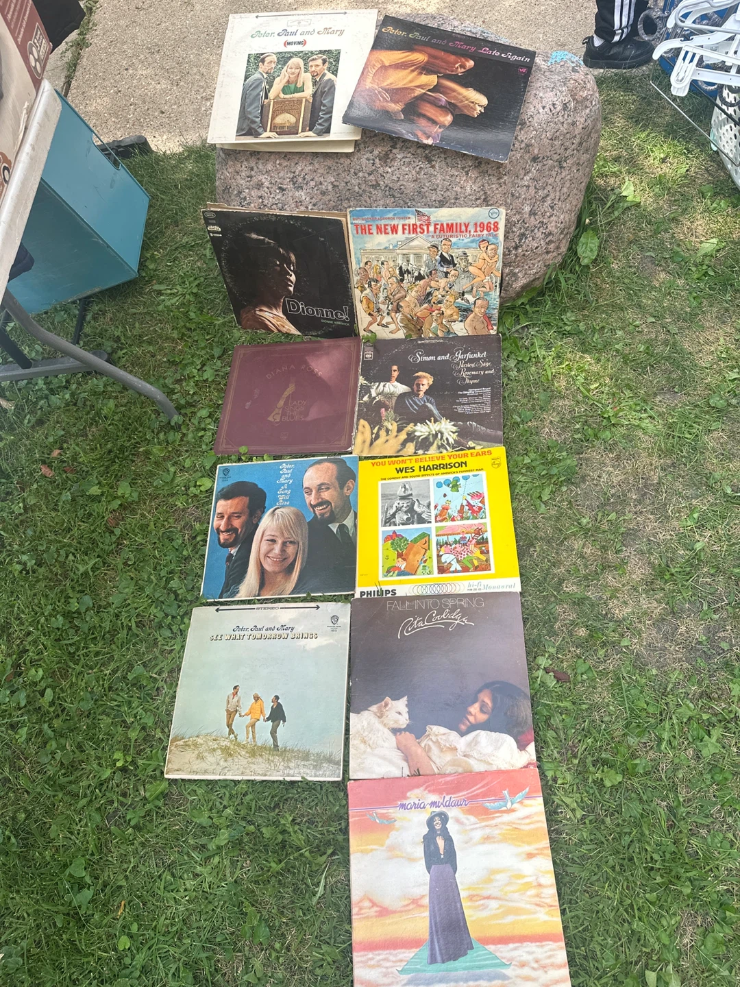 Collection of Vinyl Records