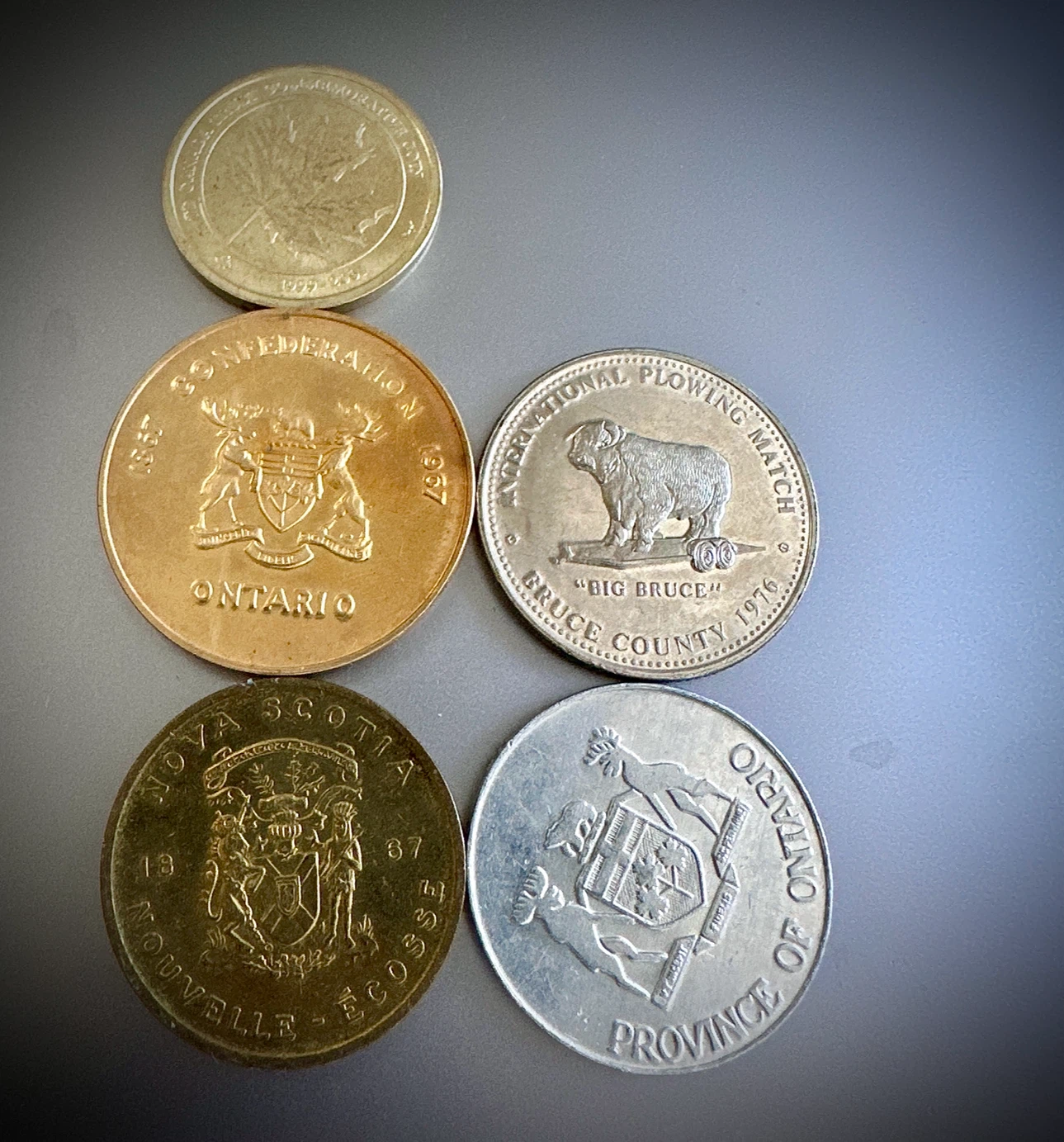 Old Canadian Commemorative Coins