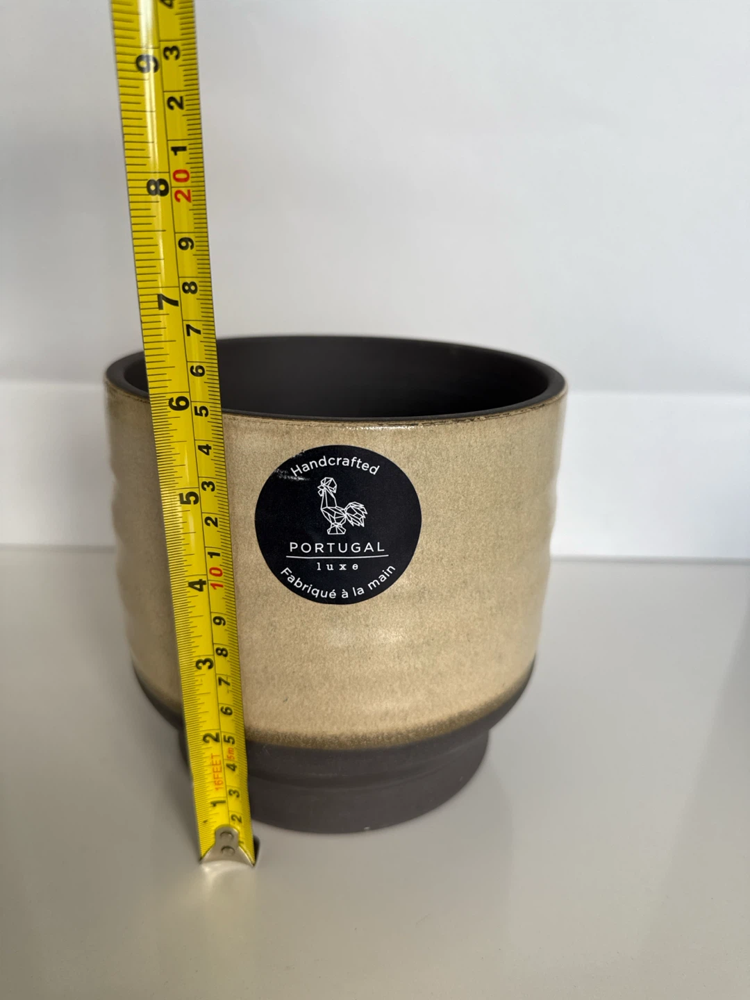 Handcrafted Portugal Luxe Ceramic Planter Pot - photo 2