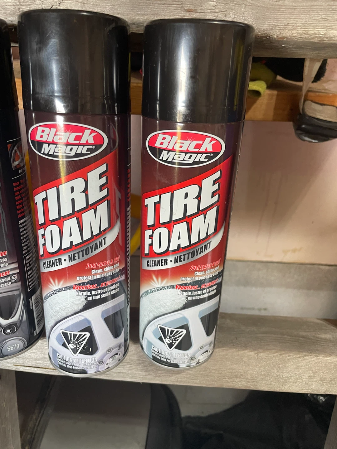 Black Magic Tire Foam Cleaner
