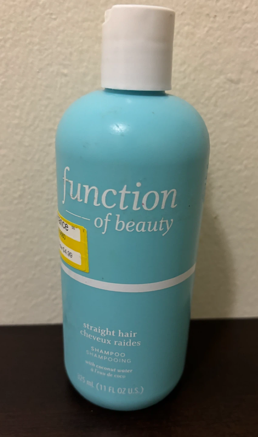 NEW-CLEARANCE-Function of Beauty Straight Hair Shampoo