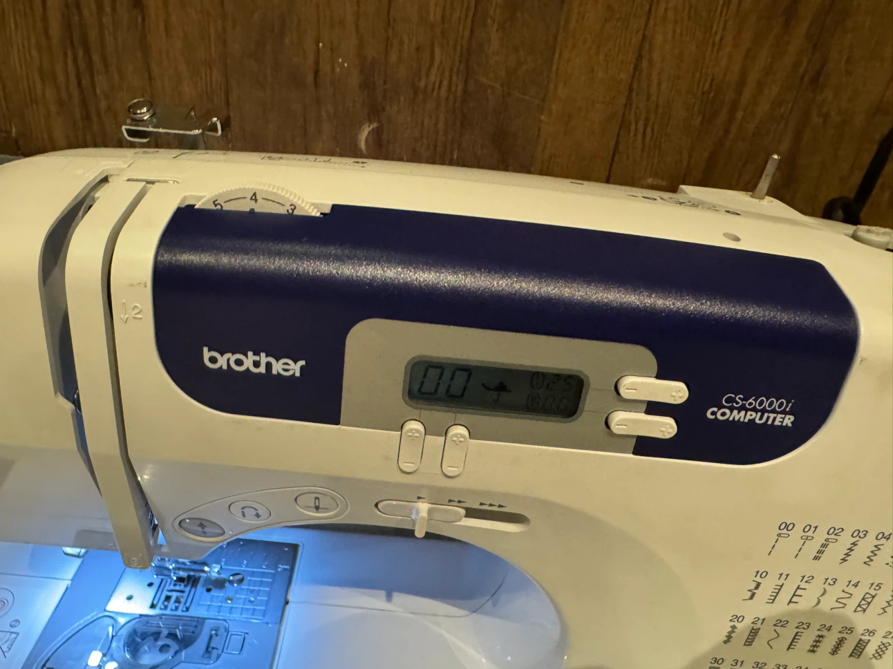Brother CS6000i Sewing Machine - photo 3