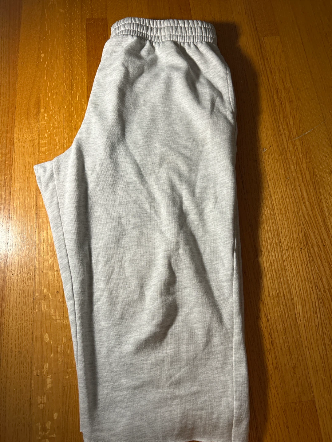 Light Grey 3/4 Sweat Shorts