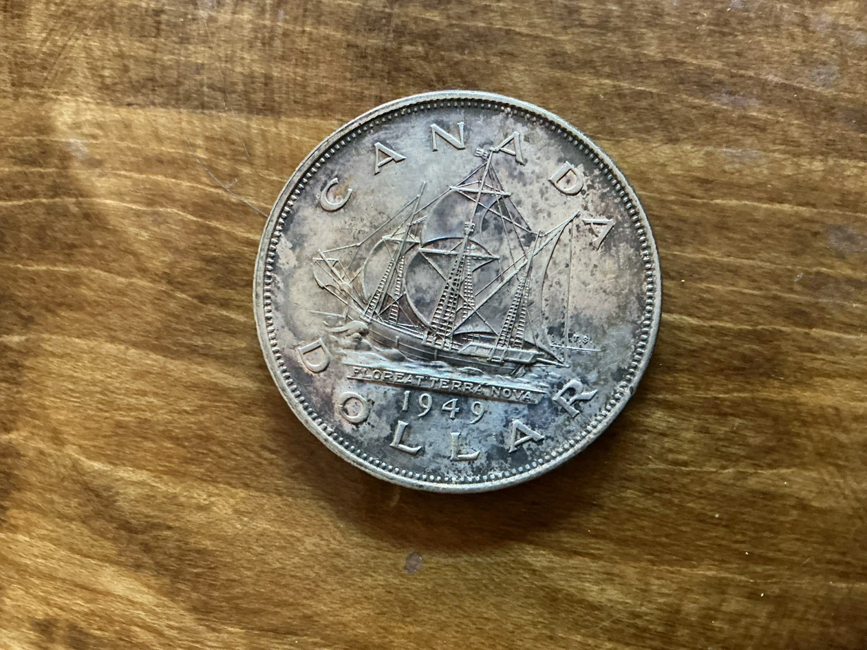 1949 Canadian Dollar Coin