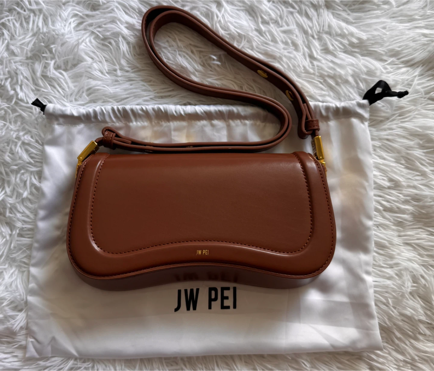 JW PEI Brown Shoulder Bag
