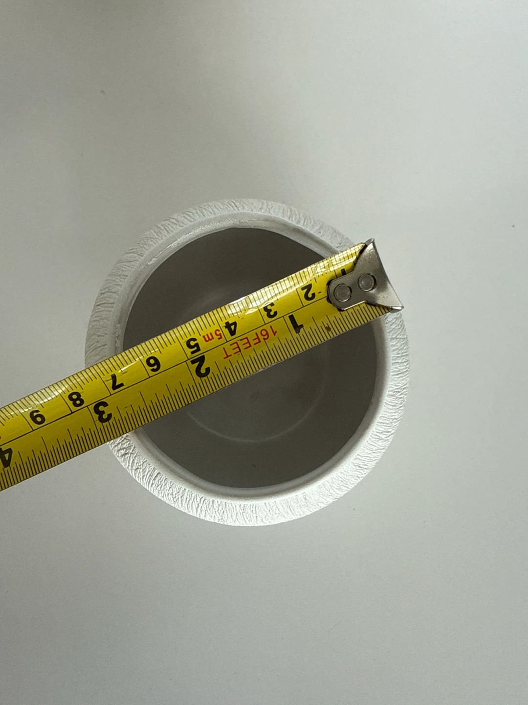 White Ceramic Pot Planter - photo 3