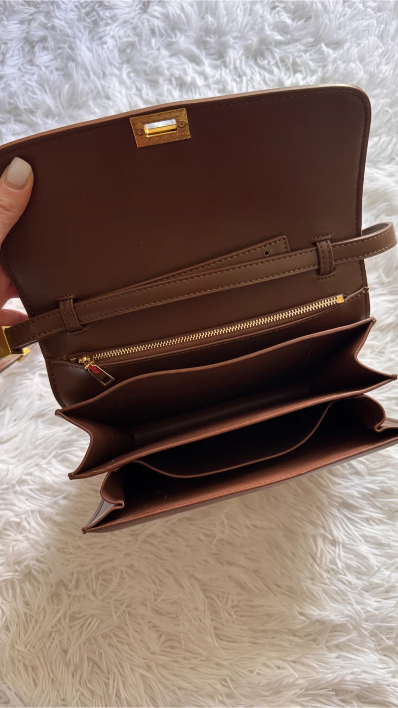 Brown Leather Shoulder Bag - photo 4