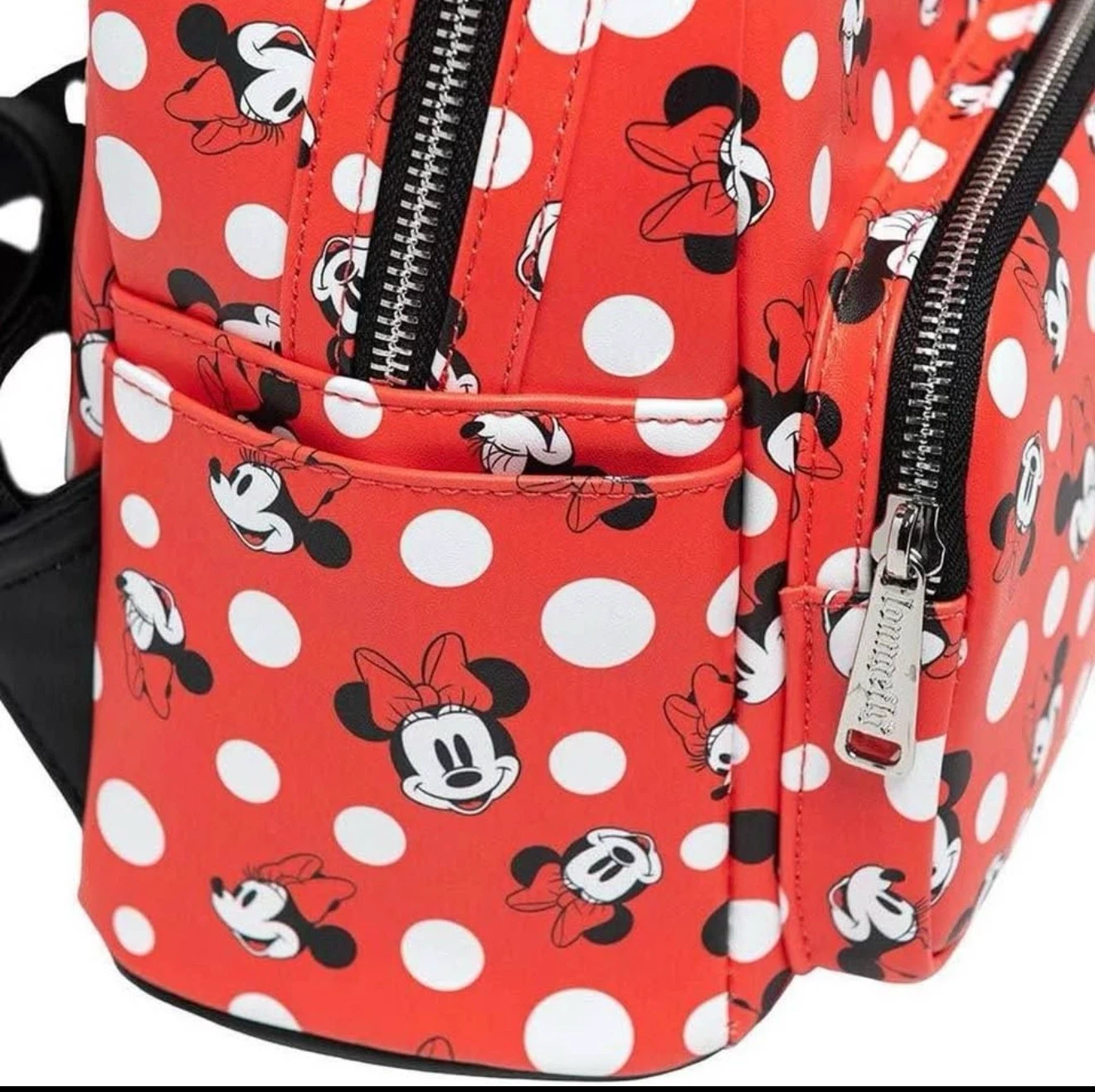 Disney Loungefly Minnie Mouse Polka Dot Mini Backpack