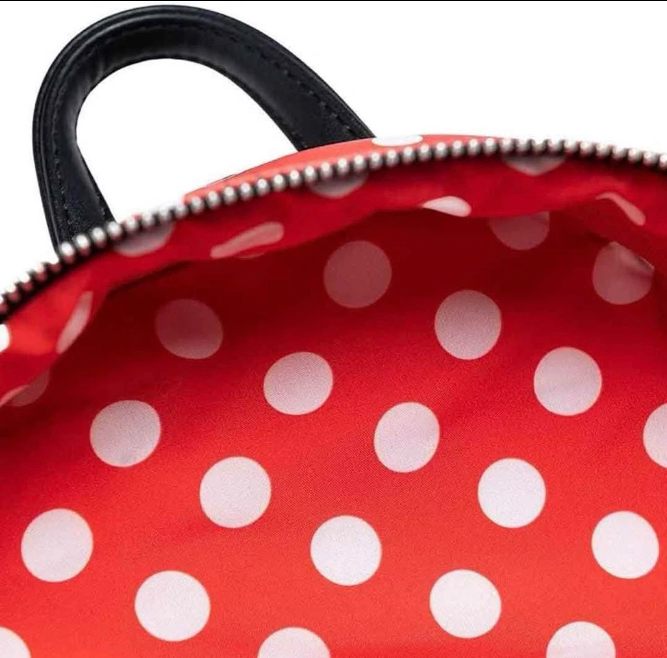 Disney Loungefly Minnie Mouse Polka Dot Mini Backpack - photo 3