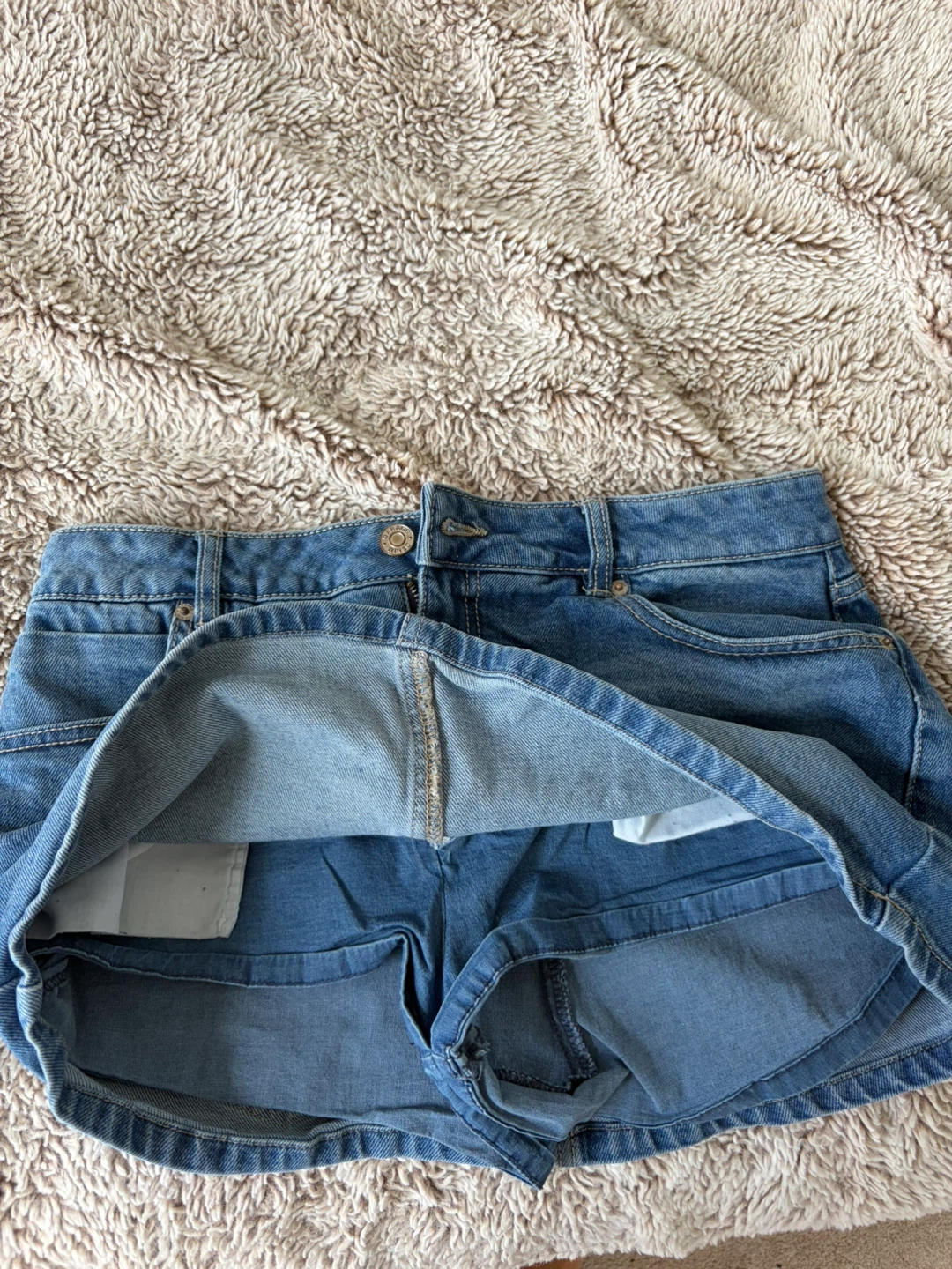 Garage Denim Mini Skirt - photo 3
