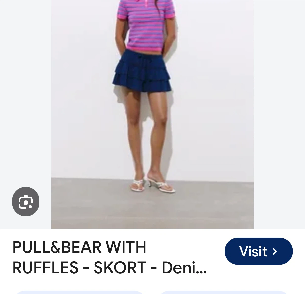 Garage Denim Mini Skirt - photo 4