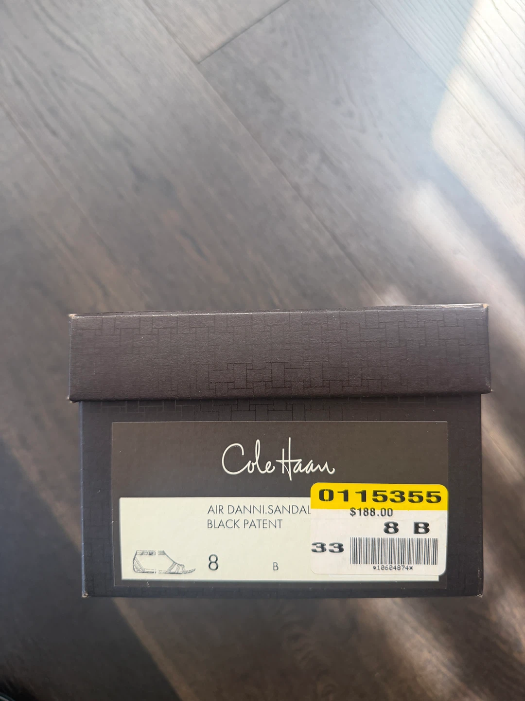 Cole Haan Air Danni Sandals - Black Patent - photo 4