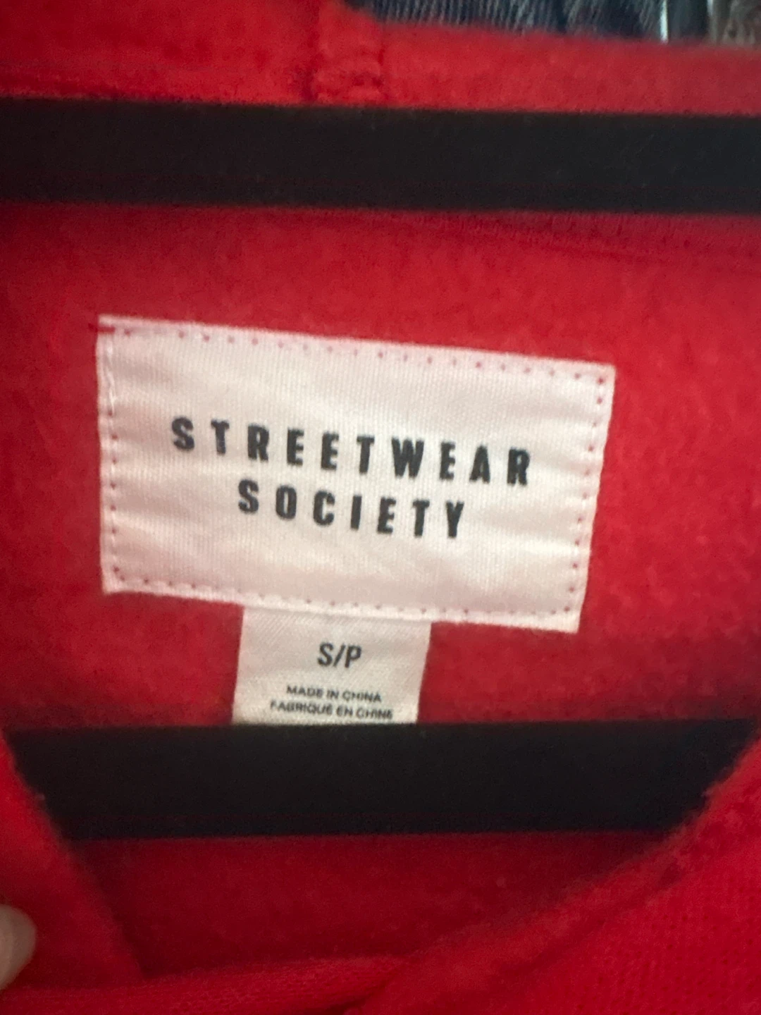 Streetwear Society Red Cropped Hoodie (Never worn) - photo 2