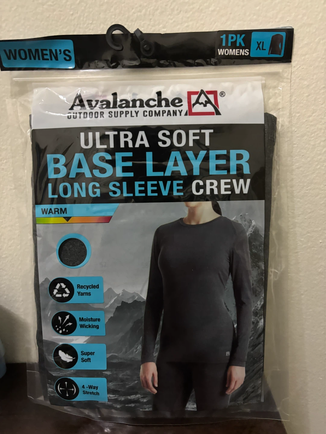 NEW- CLEARANCE-Size XL-Avalanche Base Layer Long Sleeve