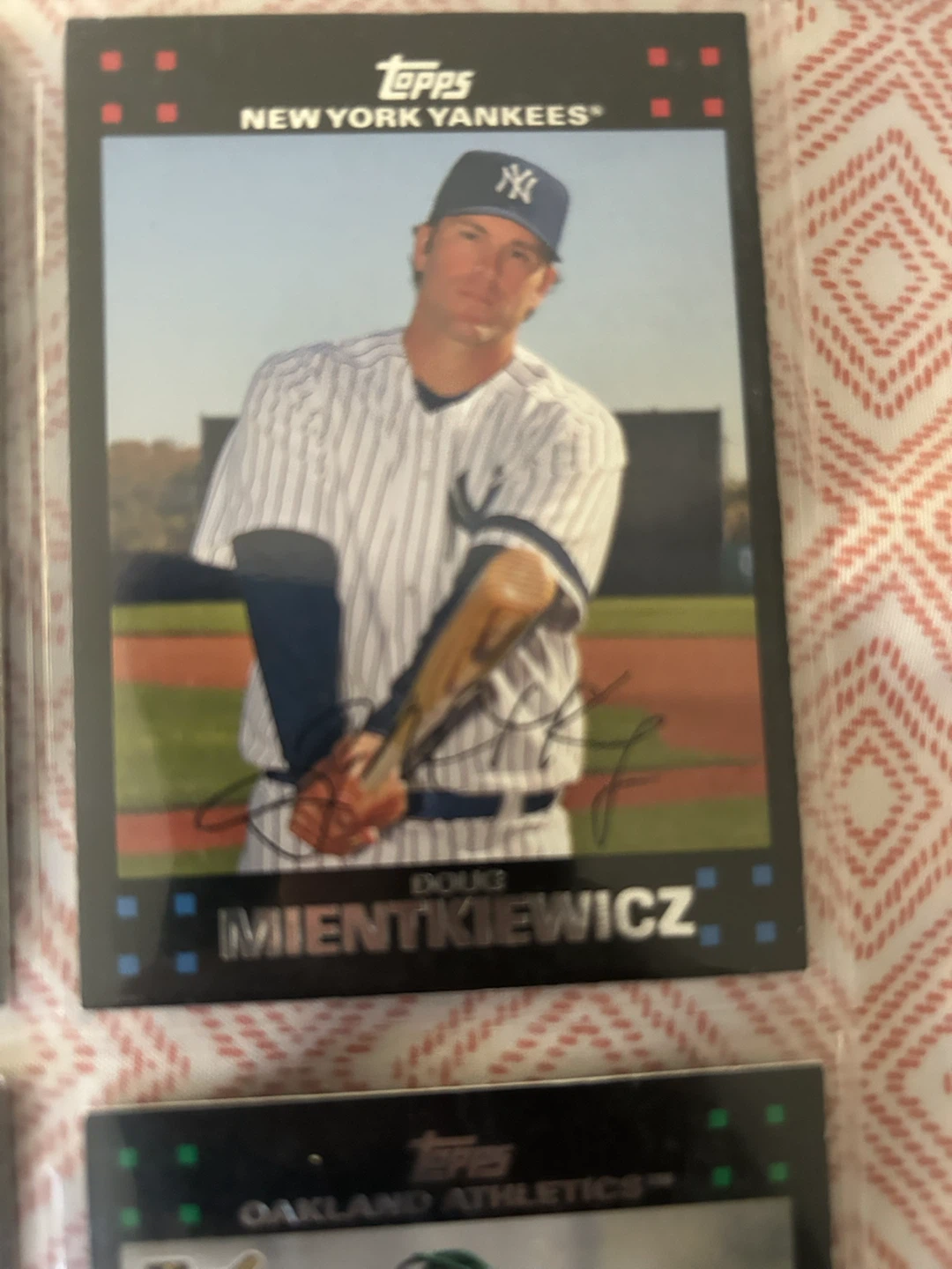 Topps Doug Mientkiewicz New York Yankees Baseball Card