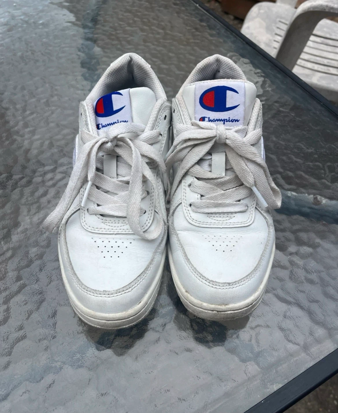 Champion White Lace-Up Sneakers - photo 2