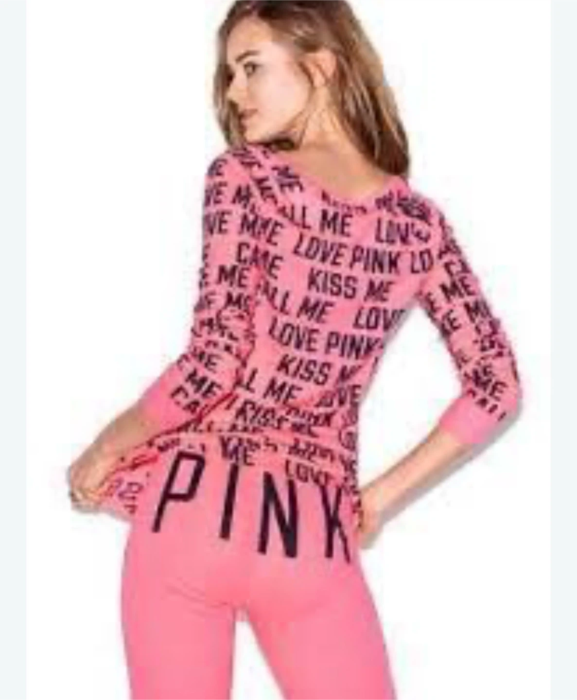 2013 Victoria Secret Pink waffle pyjama lounge