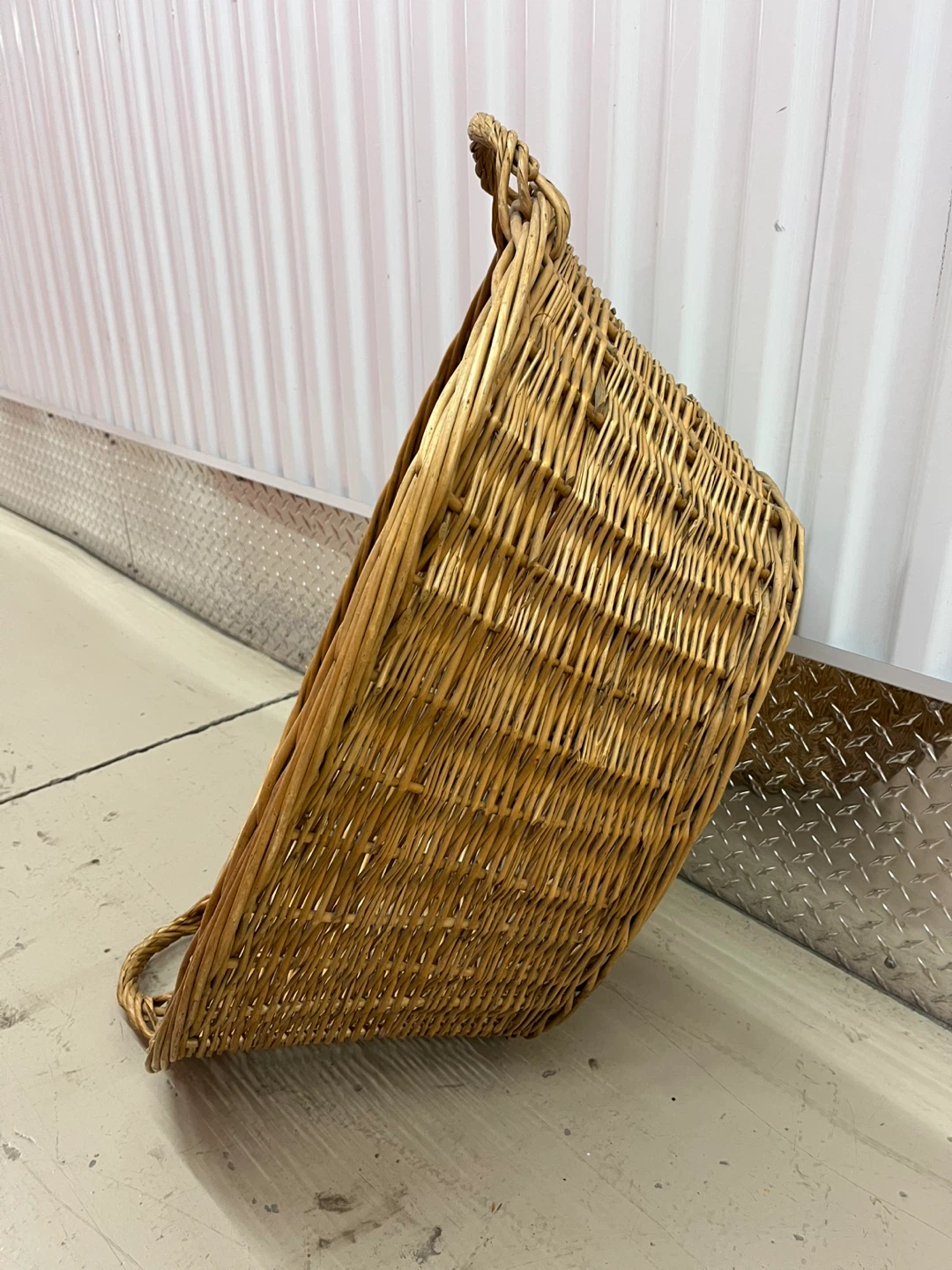 Wicker Basket with Handles - photo 3