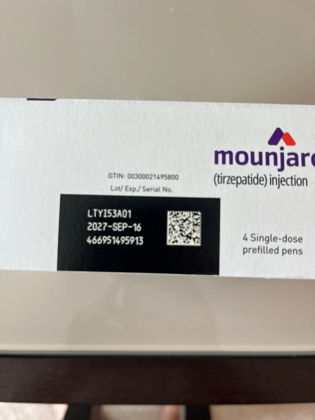Mounjaro 5mg 0.5mL Injection - 4 Single-dose Prefilled Pens - photo 2