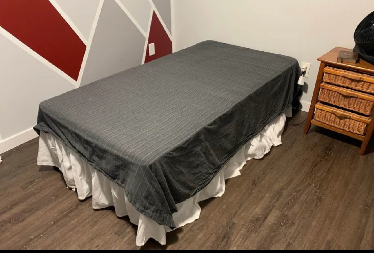 Twin bed picup $135. Can deliver $15