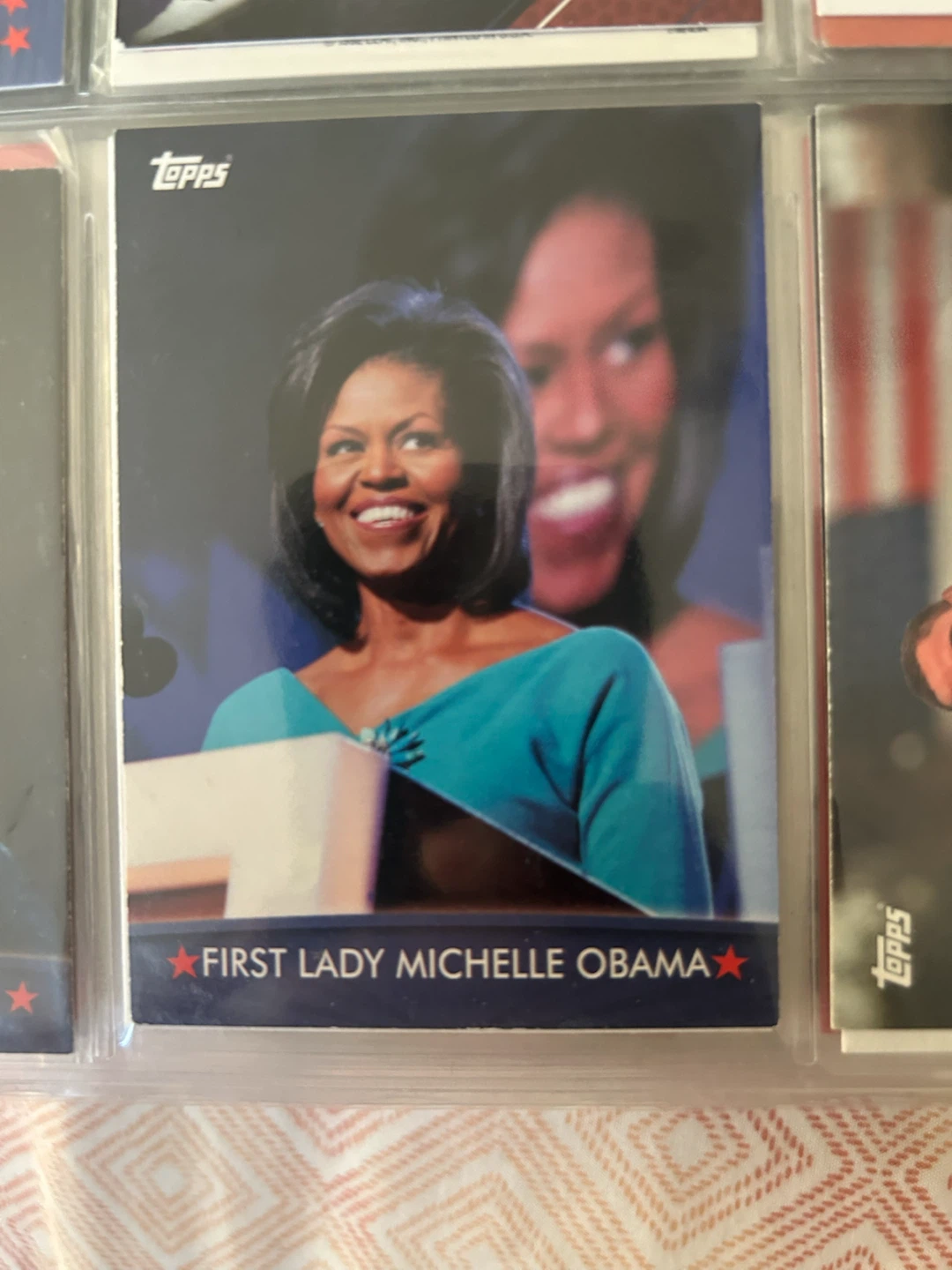 Topps First Lady Michelle Obama Trading Card