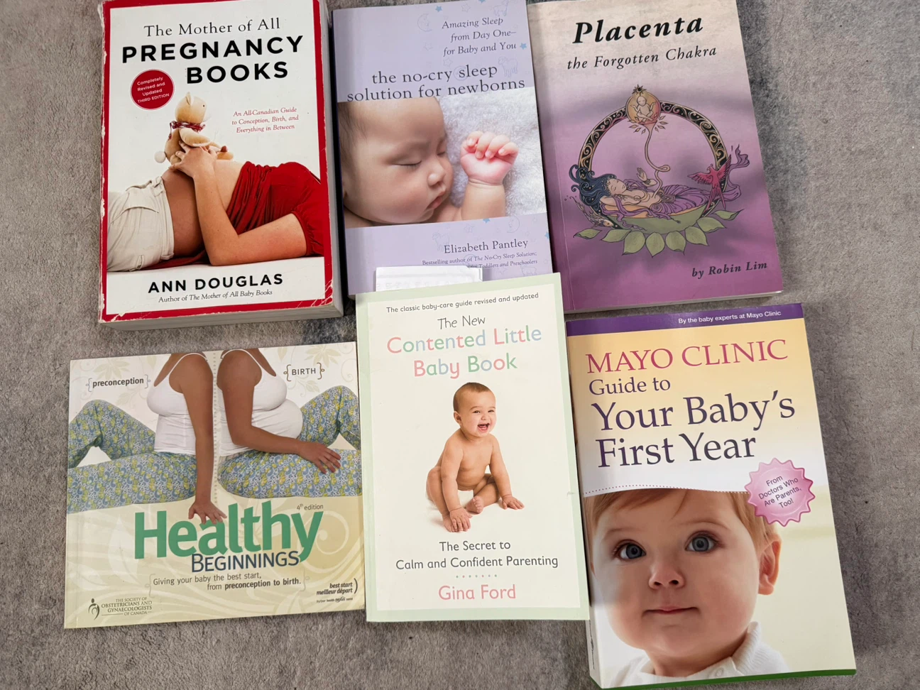 Bundle of Pregnancy and Baby Books