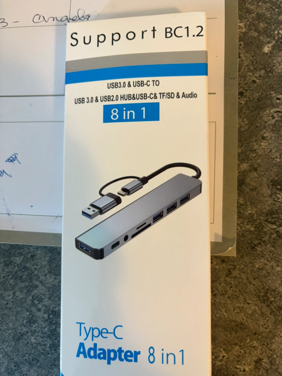 Type-C Adapter 8 in 1 Hub - photo 3