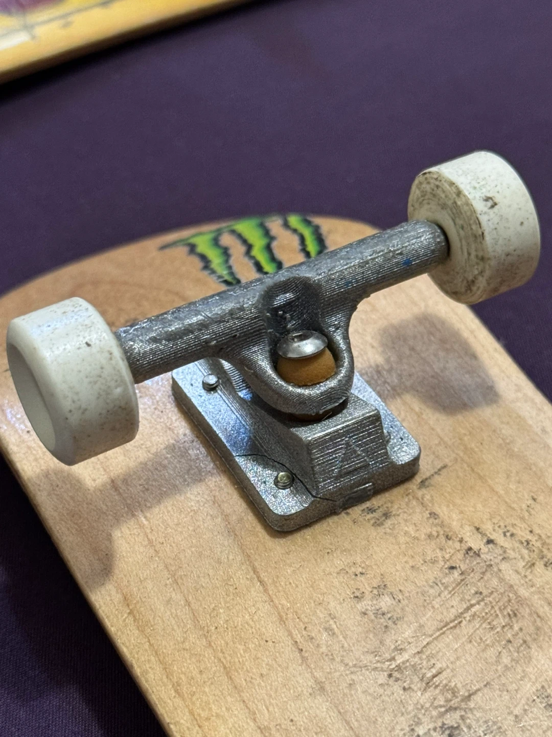 Pro Custom Tech Deck Redemption Real Wood Handboard Skateboard - photo 2