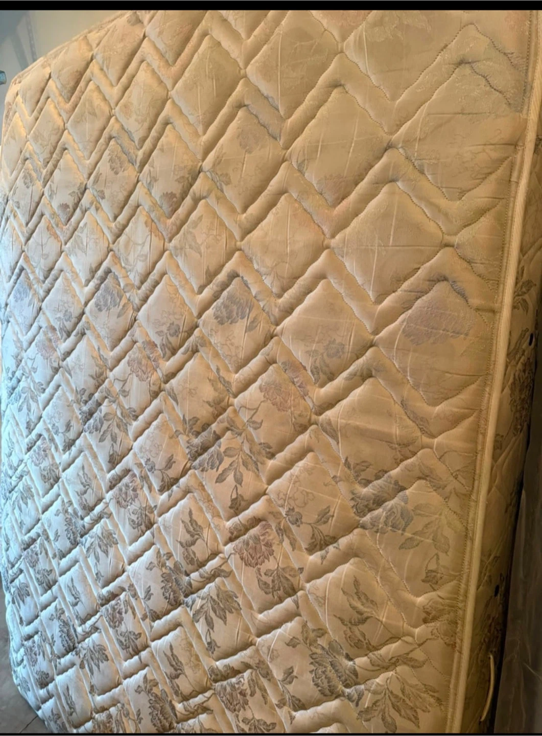 Queen mattress & box . Can deliver