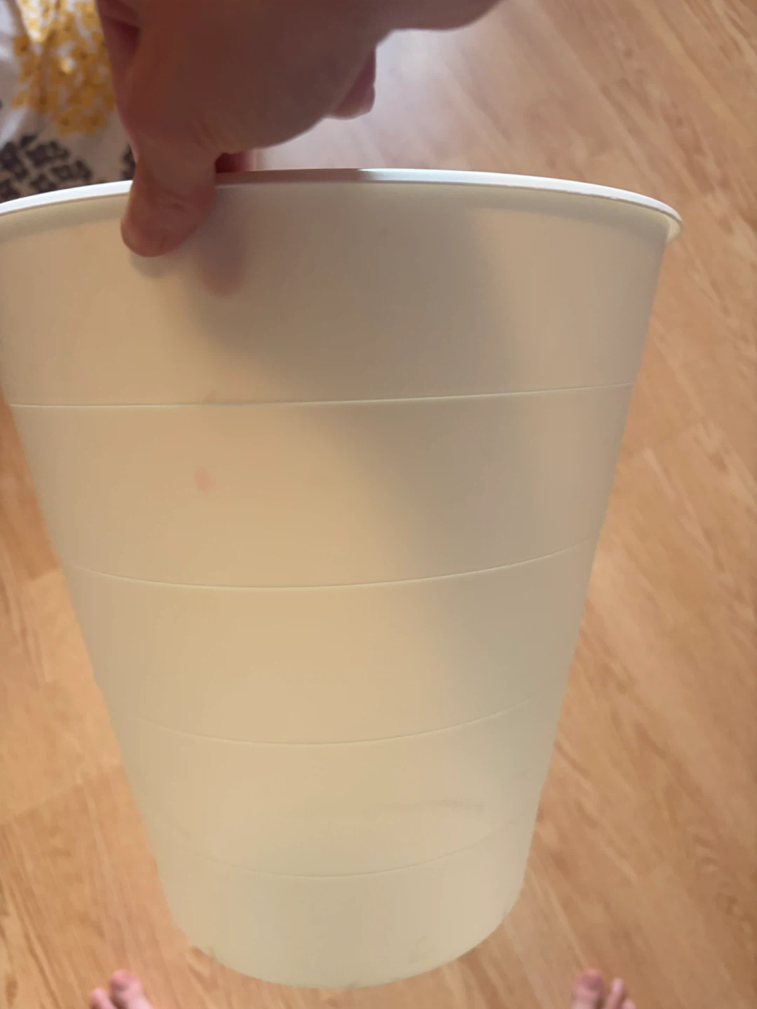 IKEA White Garbage Can/Waste Bin