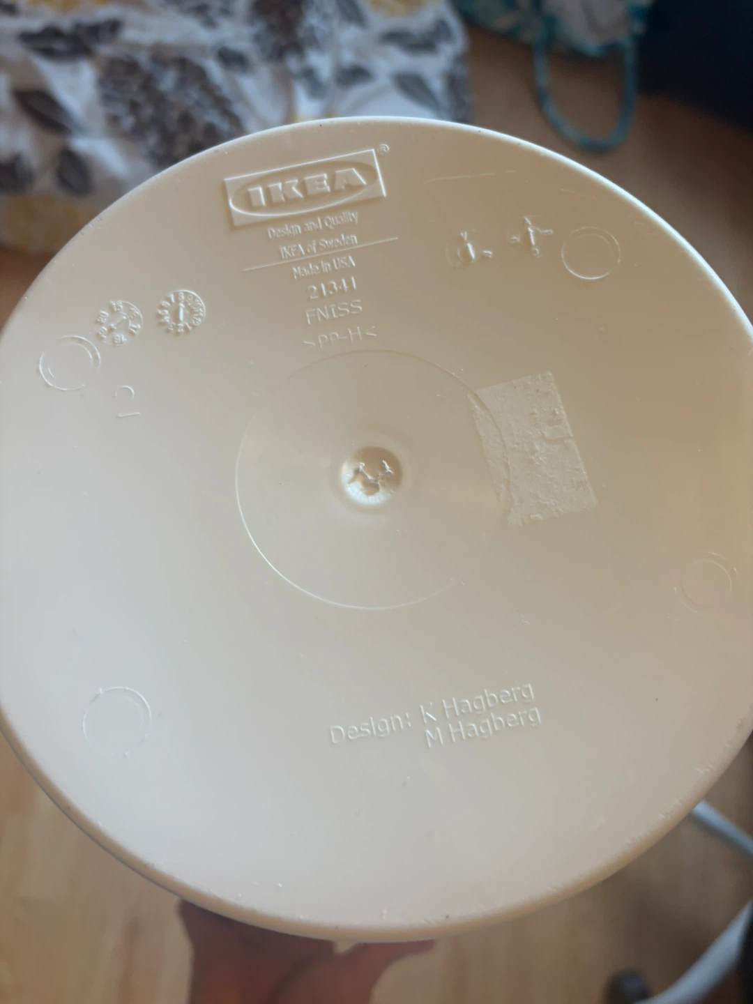IKEA White Garbage Can/Waste Bin - photo 5