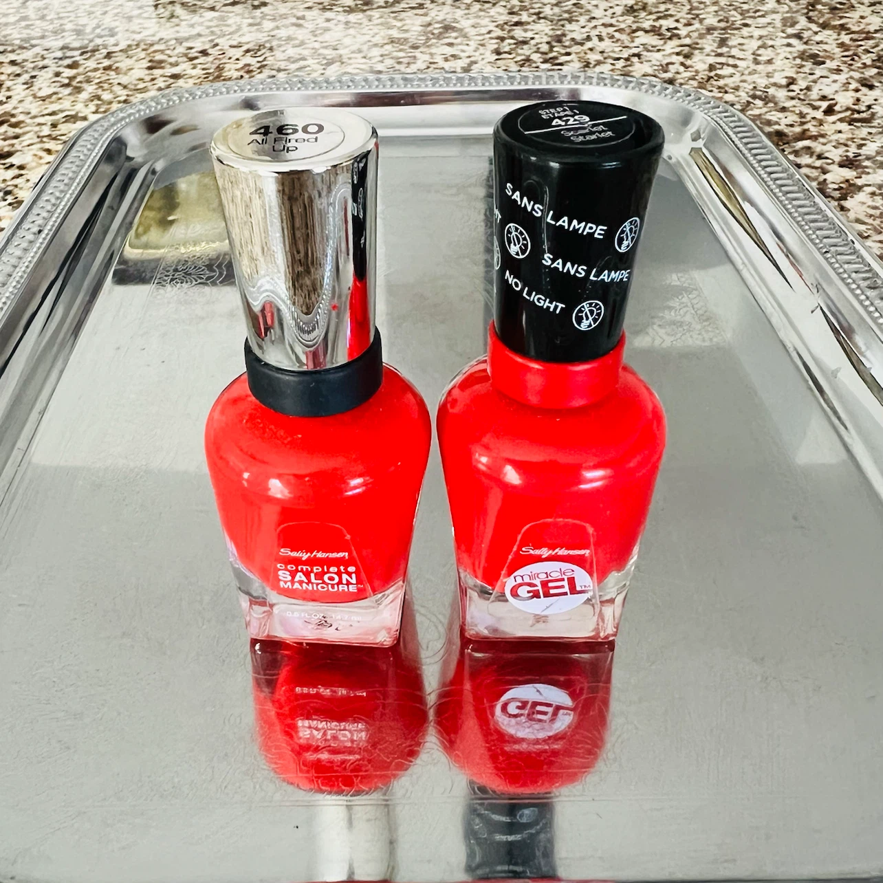 2 Sally Hansen nail polish
