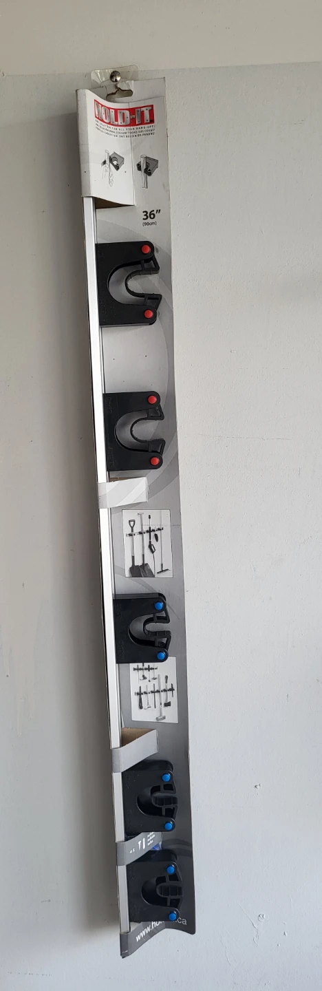 HOLD-IT! 36" Wall Organizer Rack