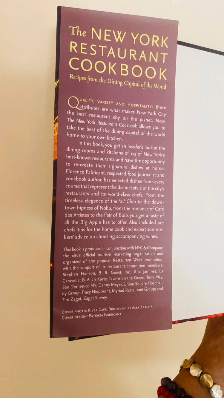 The New York Restaurant cookbook - photo 4