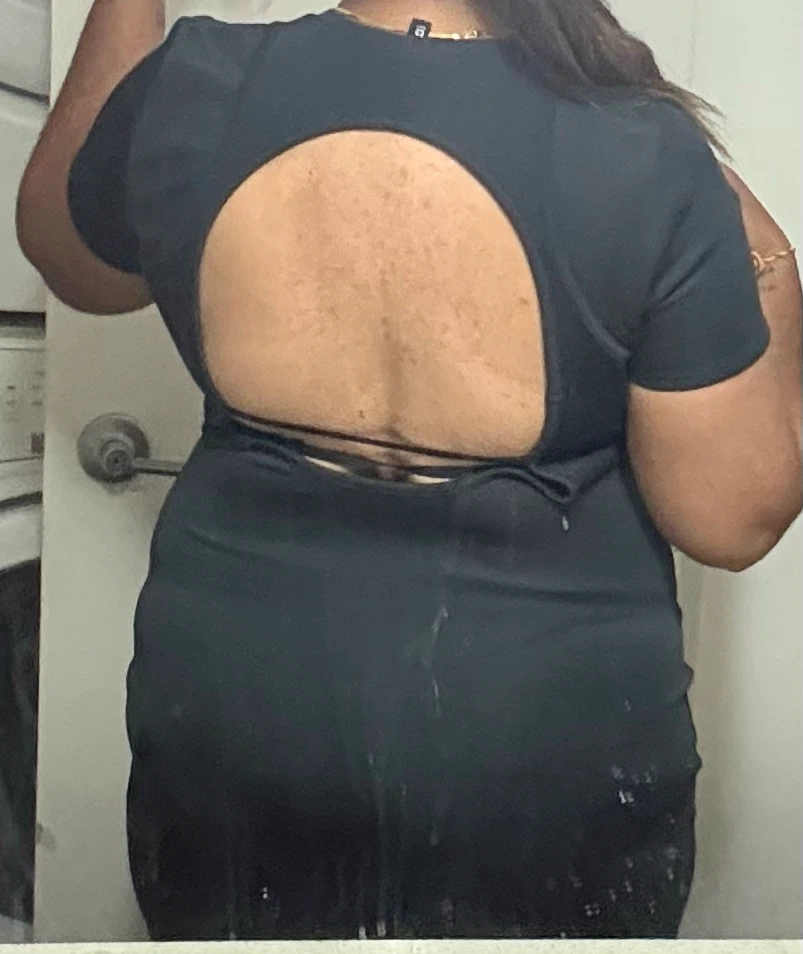 Black Dress with Open Back - photo 3