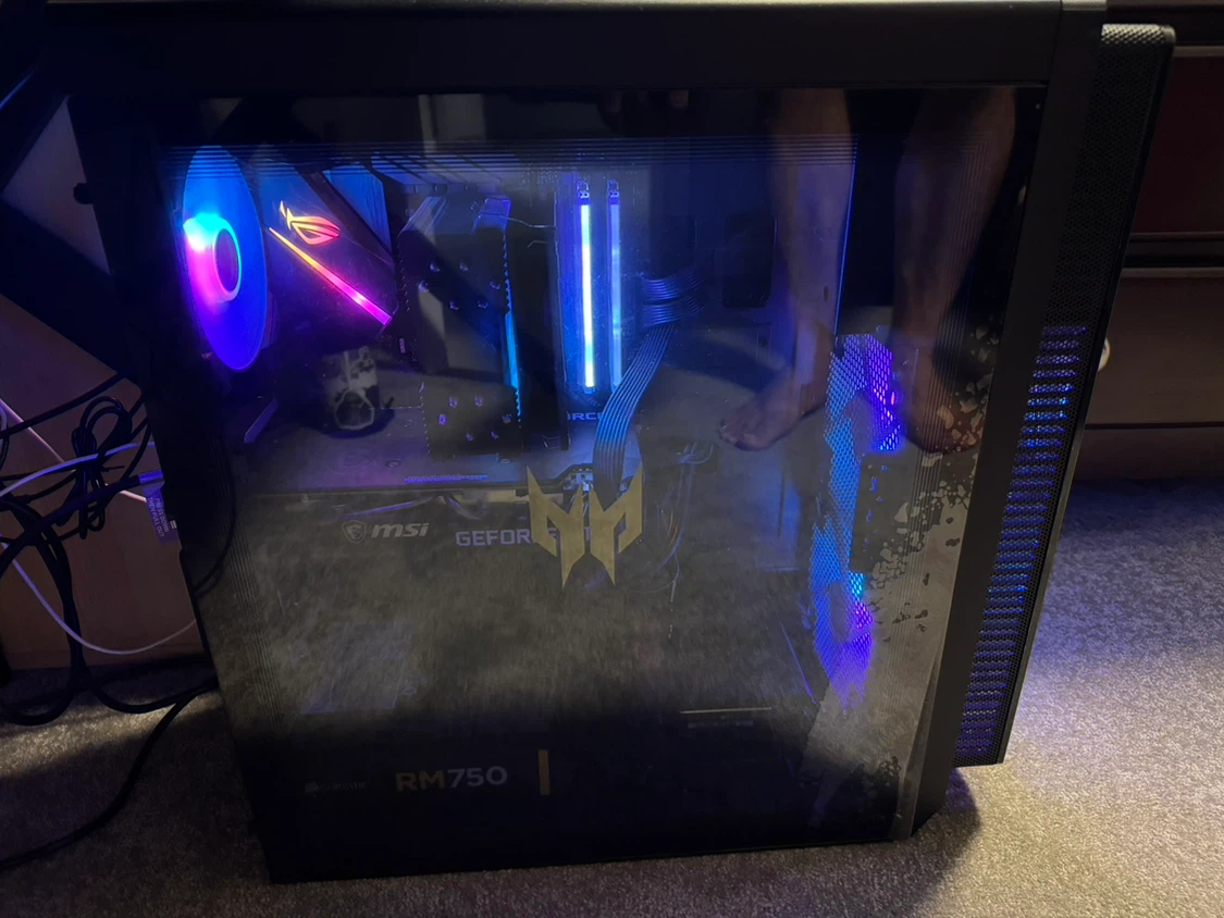 Tpm2.0 BF6 Warzone GTA6 ready gaming tower - photo 2