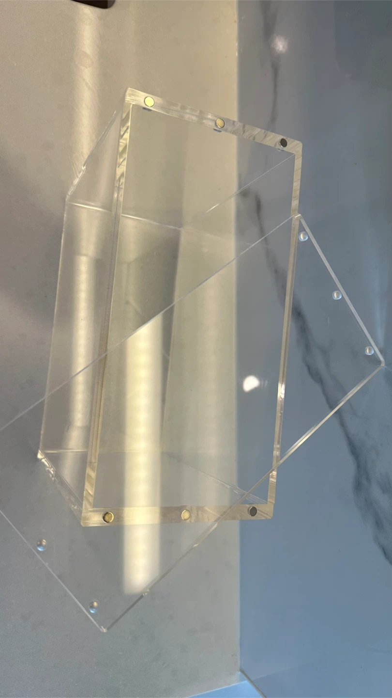 Clear Acrylic Storage Box with Lid - photo 2