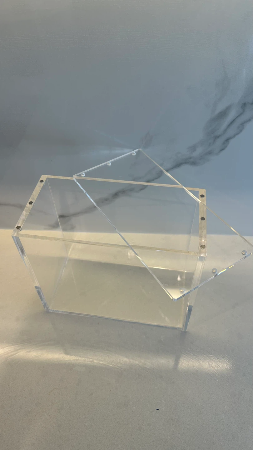 Clear Acrylic Storage Box with Lid - photo 3