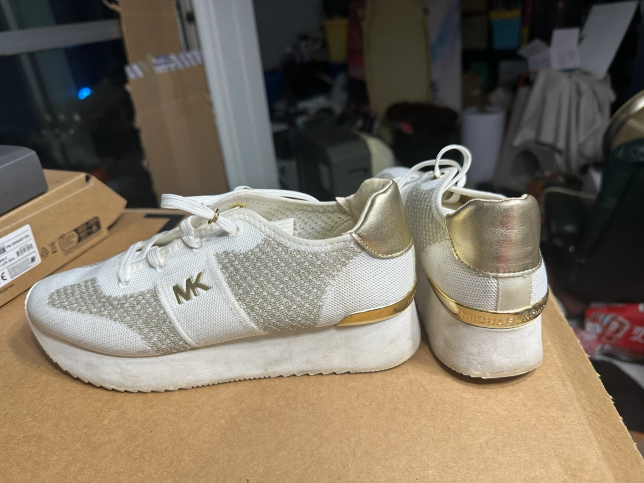 Michael Kors Women's Sneakers - White/Gold - photo 3
