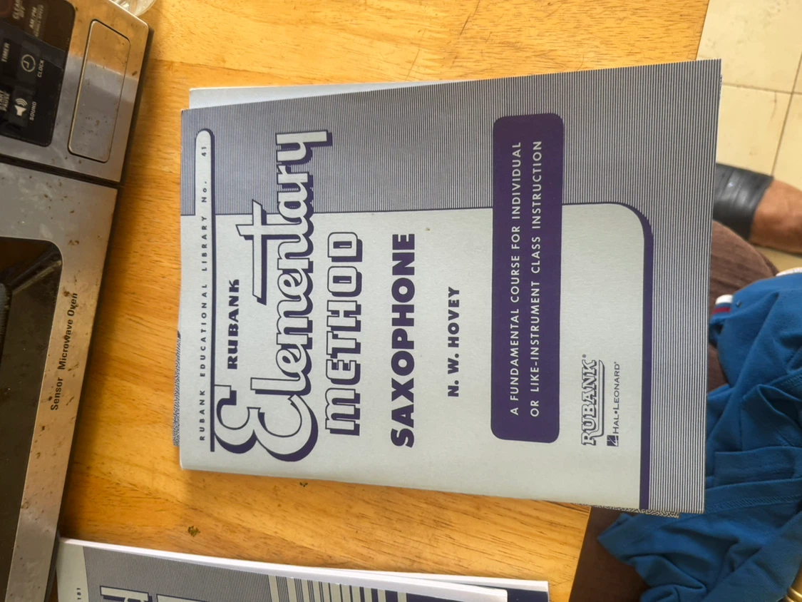 Rubank Elementary, Saxophone Method Books