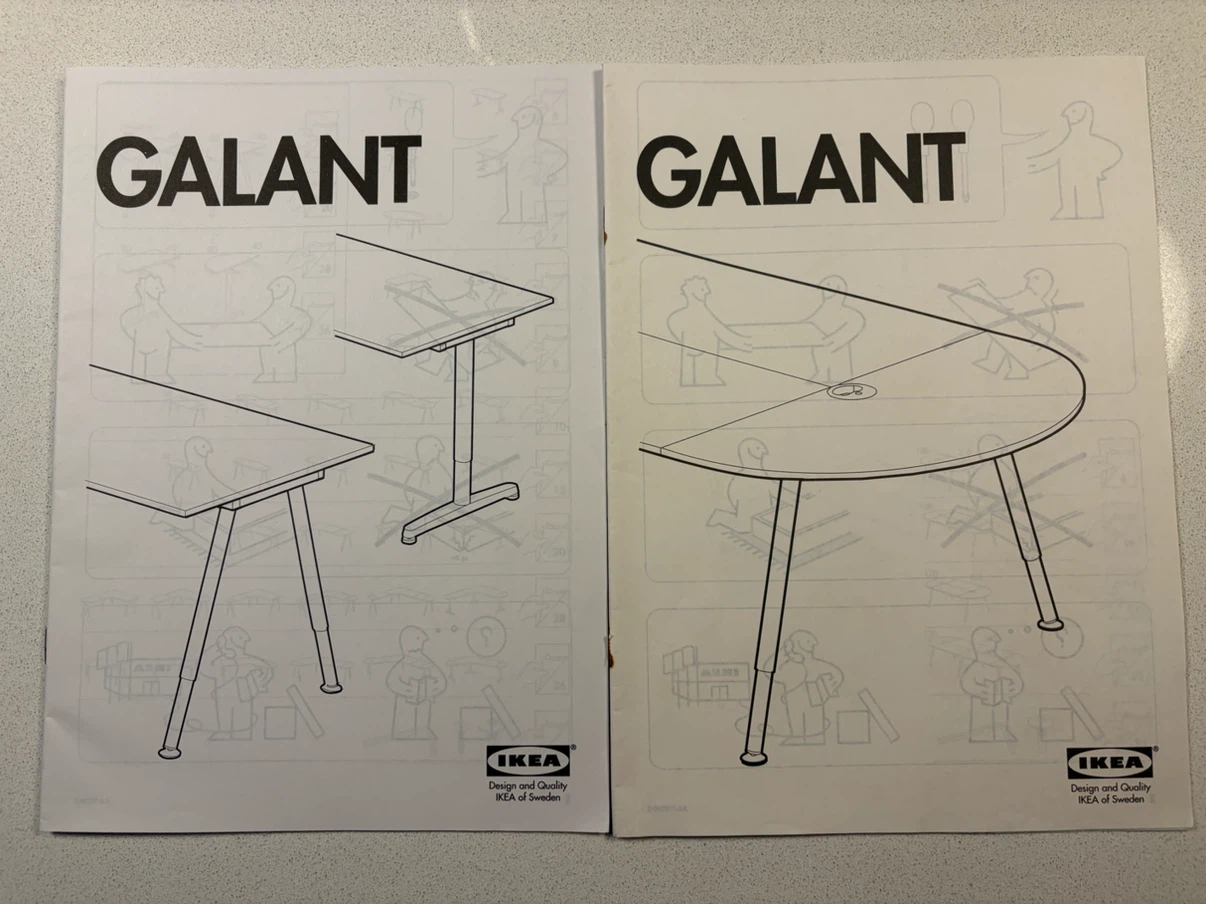 IKEA GALANT L-Shaped Desk - photo 5