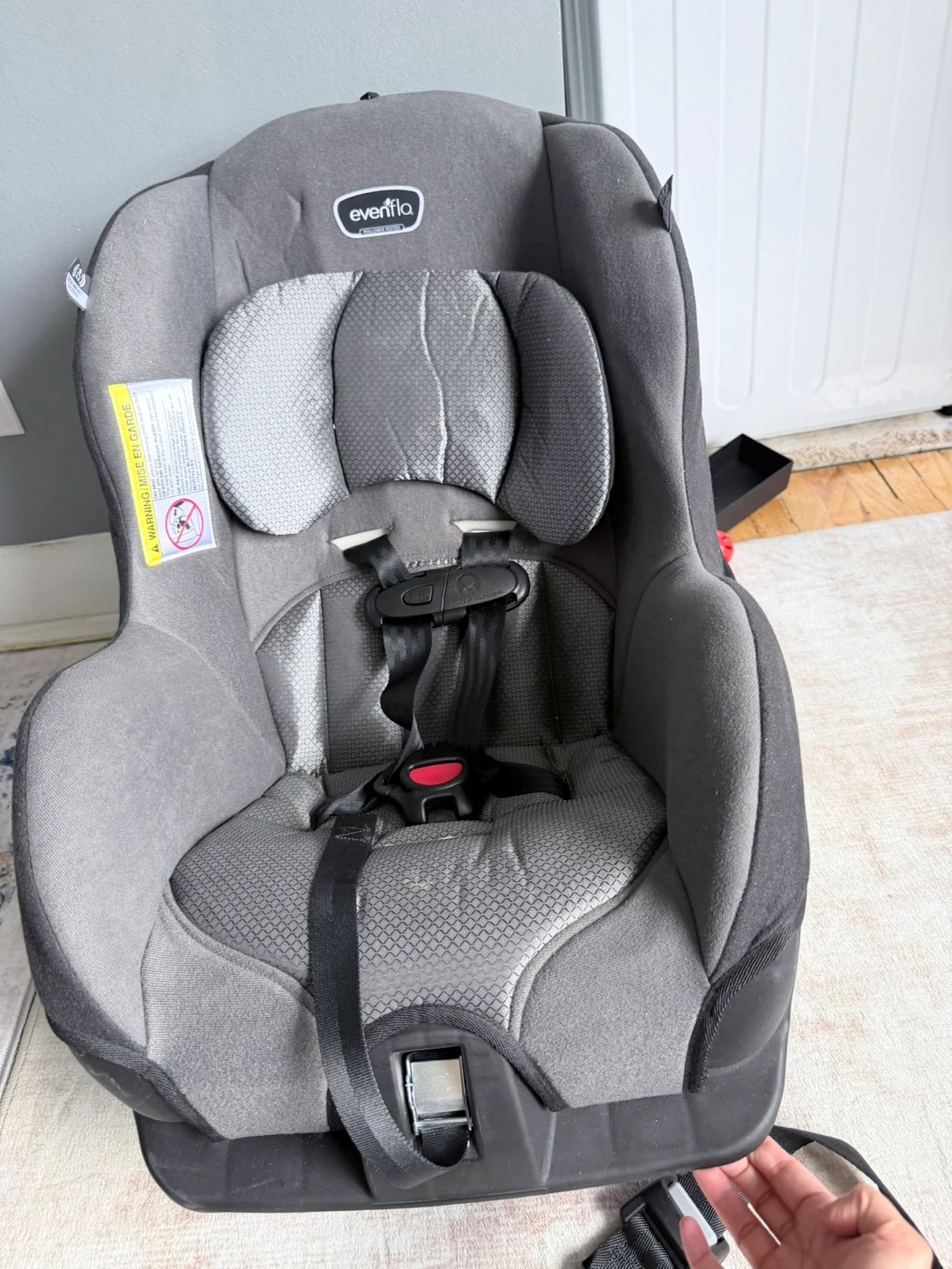 Evenflo Tribute LX Convertible Car Seat - Saturn Gray - photo 2