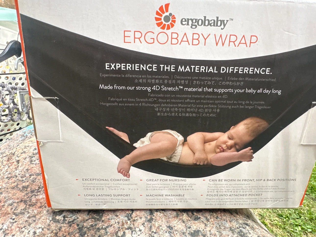 Ergobaby Wrap - Premium Fabric Flexes for a Perfect Fit - photo 2