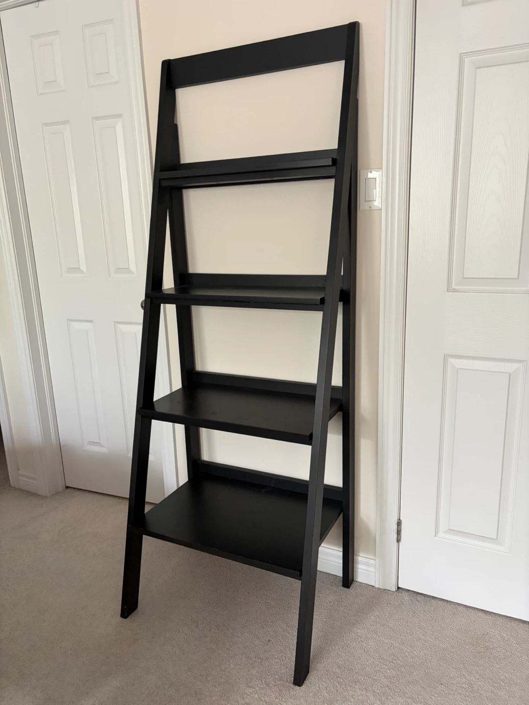Ethan Allen Black Ladder Bookshelves - photo 3