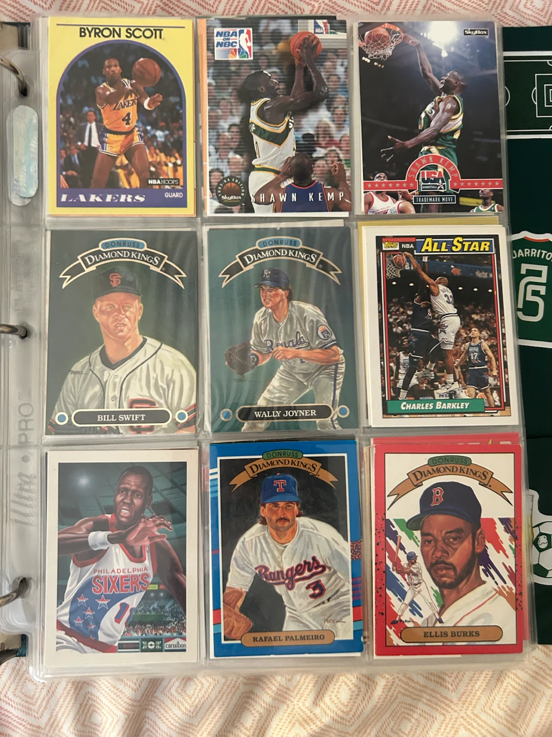 Collection of 1990s Basketball and Baseball Cards