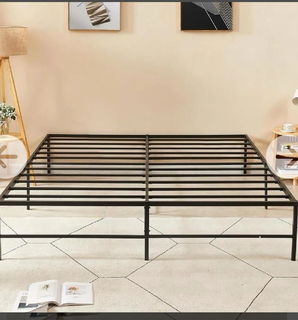 VECELO 16" Metal Platform Bed Frame/Mattress Found