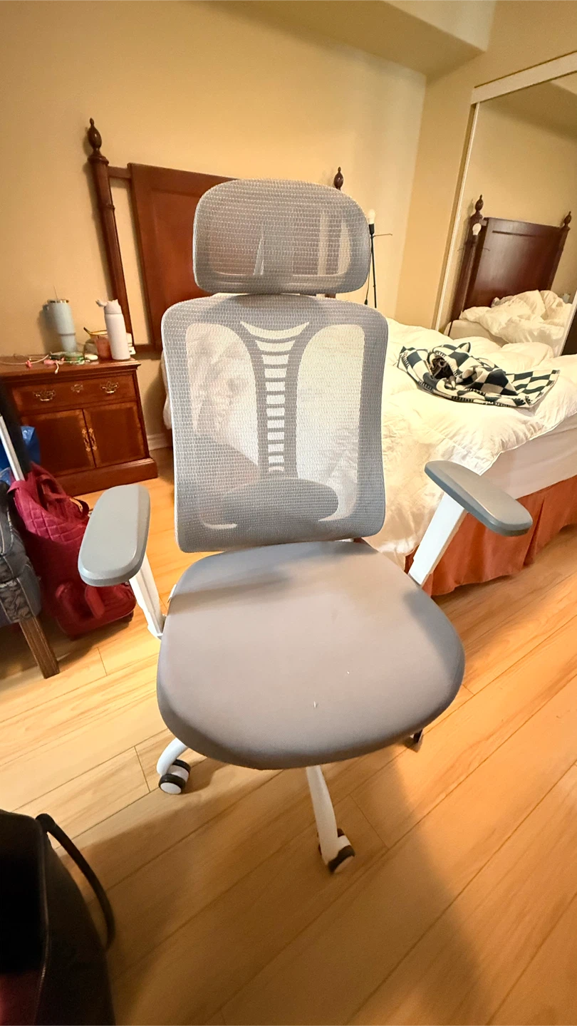 Ergonomic White Office Chair - photo 3