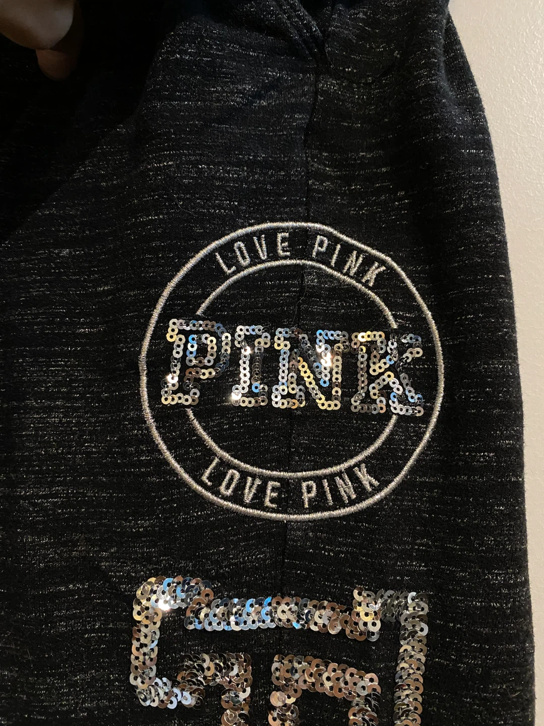 2016 Victoria's Secret PINK Sequin Skinny Joggers - photo 4